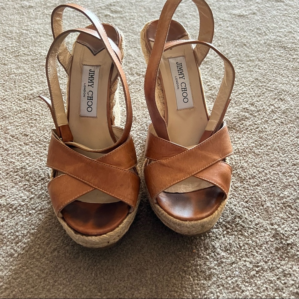 Jimmy Choo Wedge Sandals